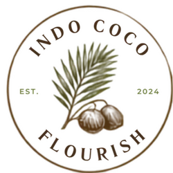 Indo Coco Flourish logo