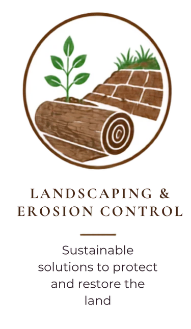 Landscaping and erosion control coir products from Indonesia
