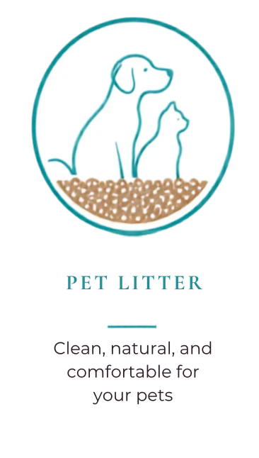 Coconut coir pet litter
