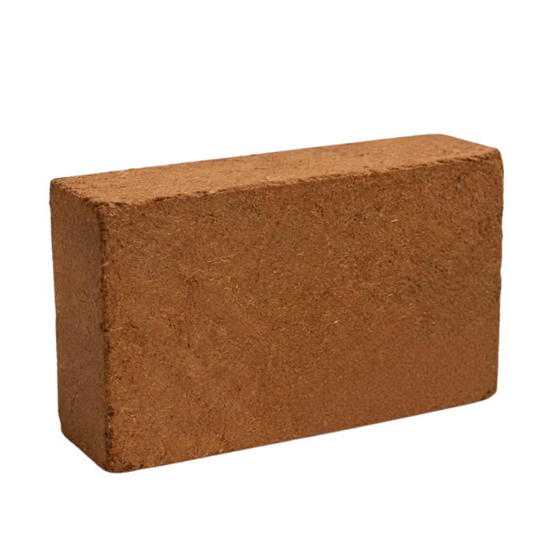 Coir block 650g, Unwrapped Brick