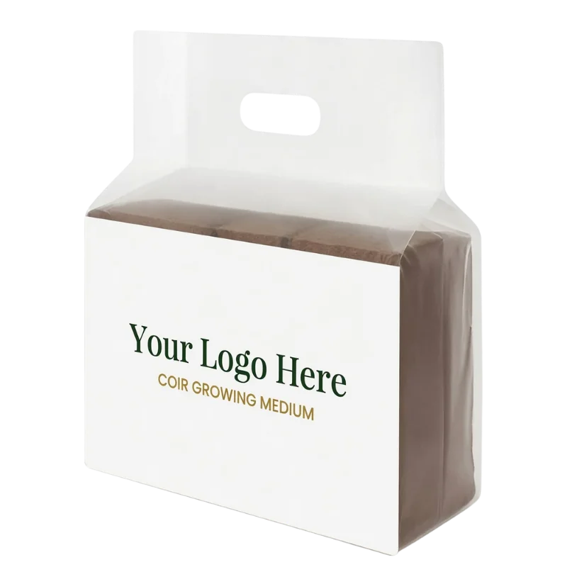 Coir block 650g, 6-Pack Handle Bag