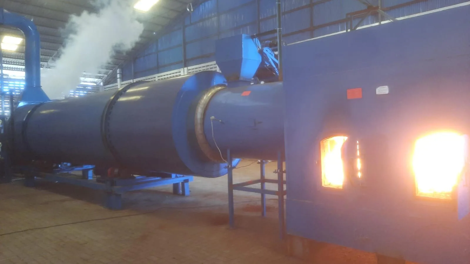 Coir drying line